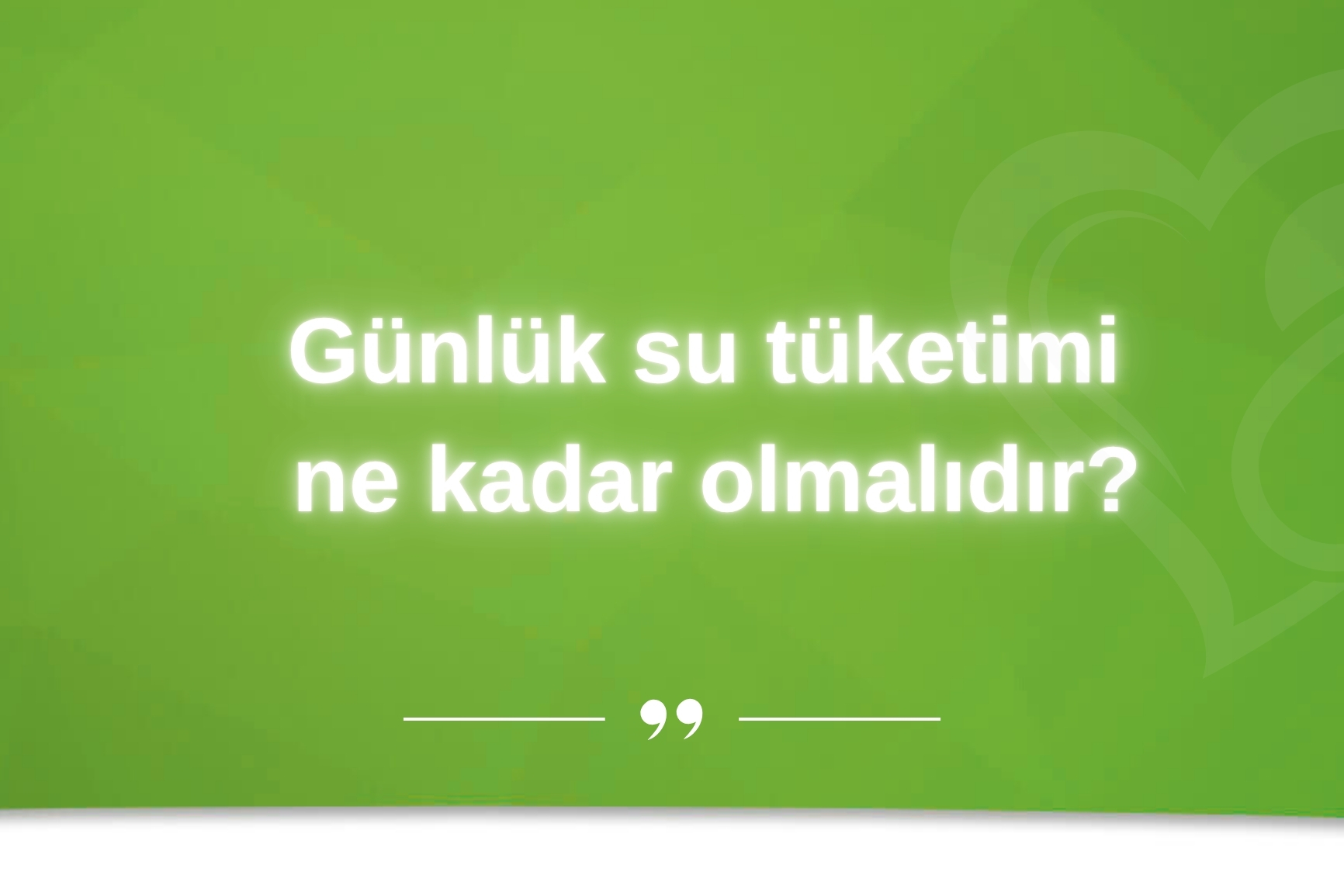 Günlük Su Tüketimi Ne Kadar Olmalı? En Doğru Hesaplama Yöntemi